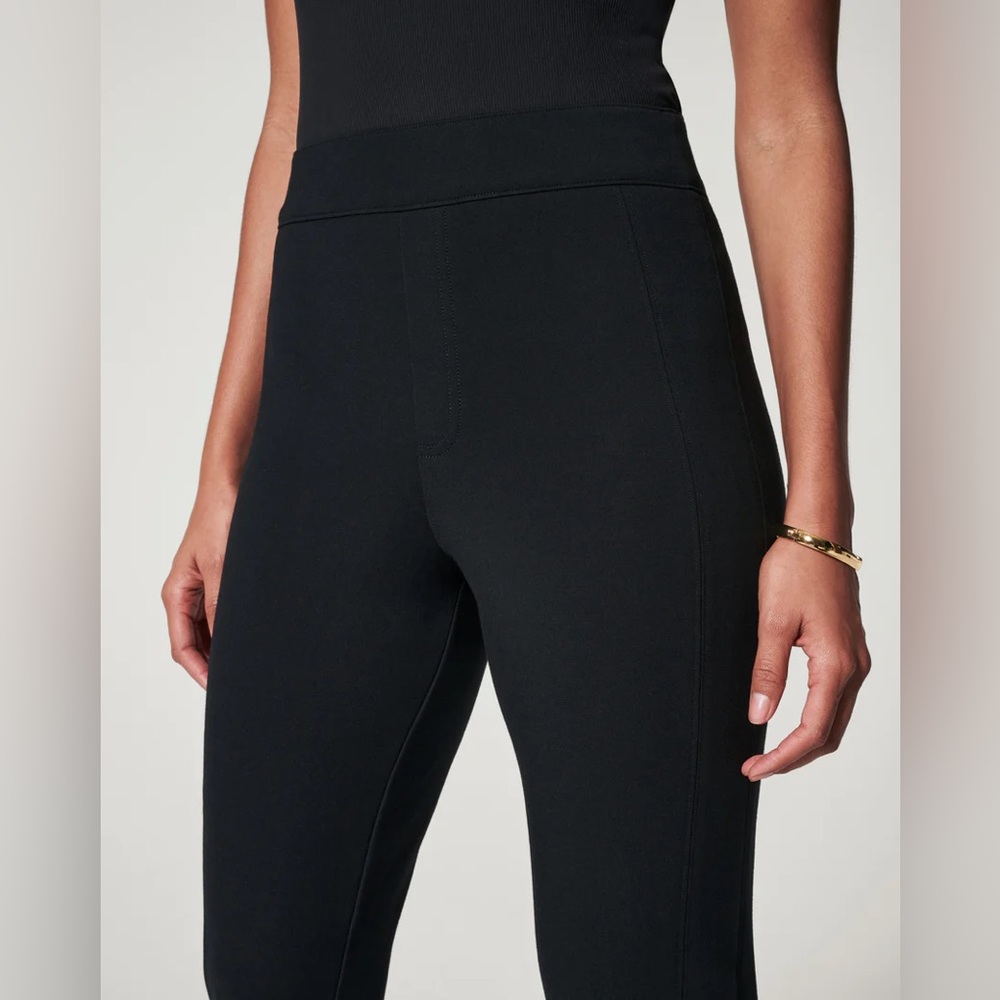 ❄️ ❄️ Spanx black 20254 The Perfect Pant, Slim Straight - Picture 3 of 4